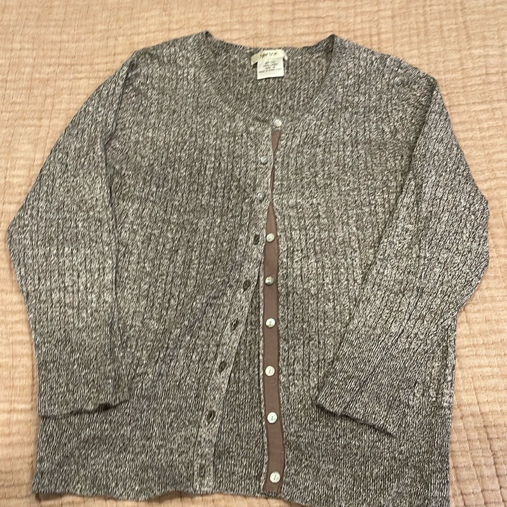 Tyler böe linen cardigan